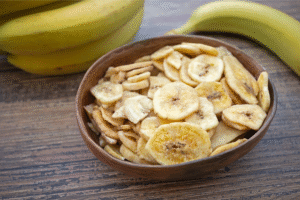 Cách làm chuối sấy bằng lò vi sóng