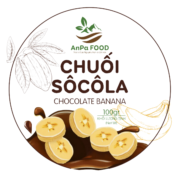 Chuối socola AnPa Food